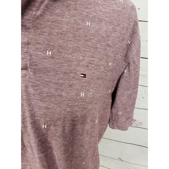 Tommy Hilfiger Polo H Patterned size XL short sleeve Shirt - Picture 4 of 11